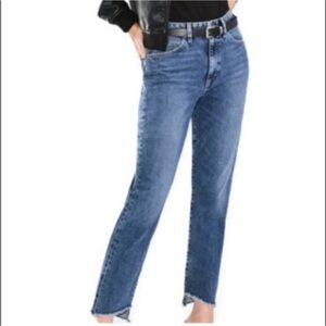 Joe's Jeans “The Smith” High-Rise Straight Ankle Jeans